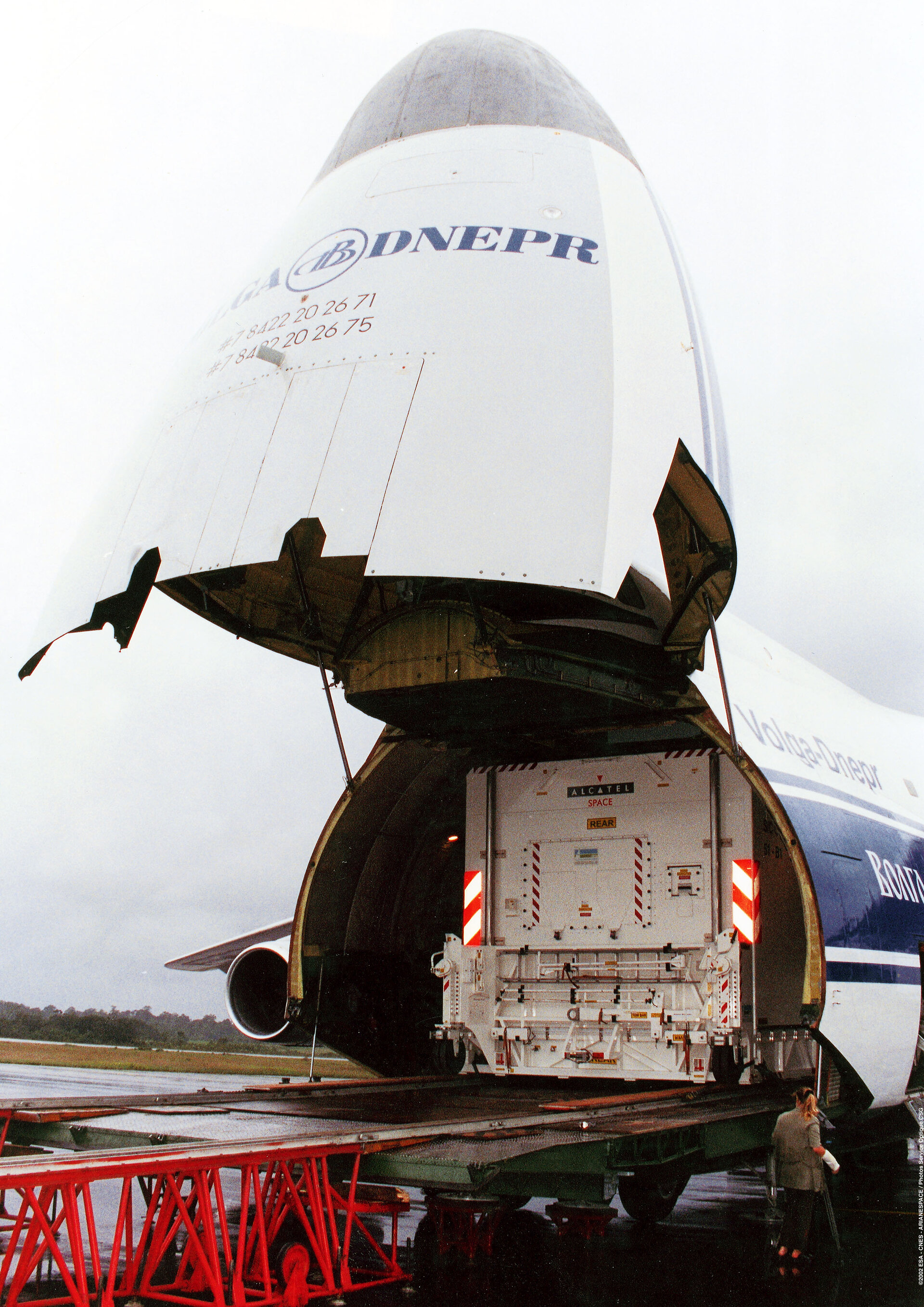 MSG at S1 building at the European spaceport in French Guiana