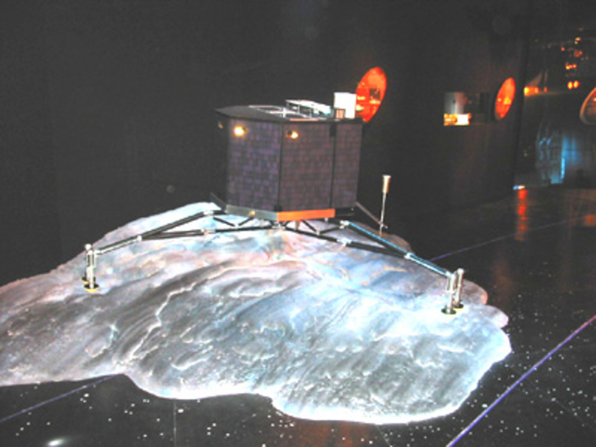 Rosetta-Lander in Berlin auf Wirtanen "gelandet"