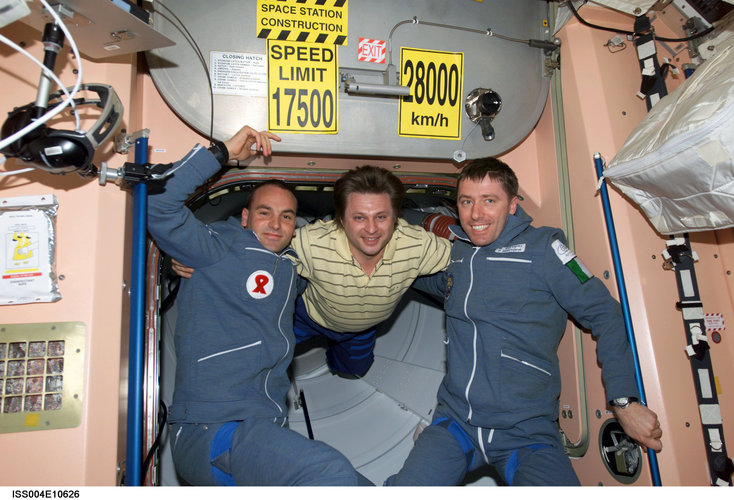 Soyuz Taxi crewmembers