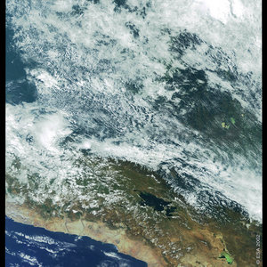 Peru and Bolivia - MERIS - 26 April 2002