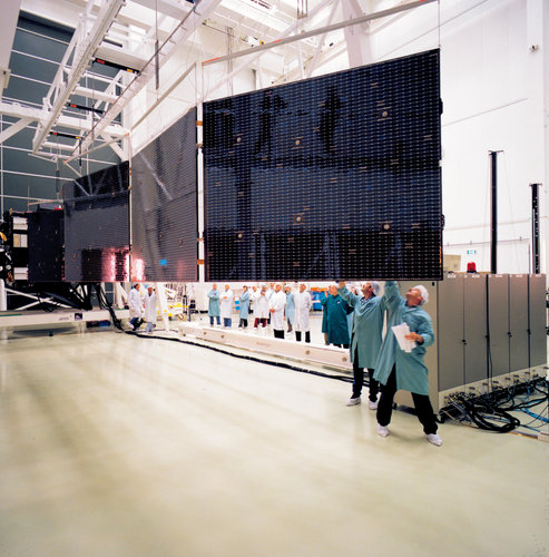 Rosetta's wings unfurling