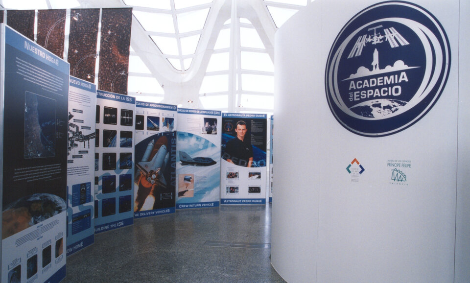 Space exhibition at the Museum of Sciences, Valencia