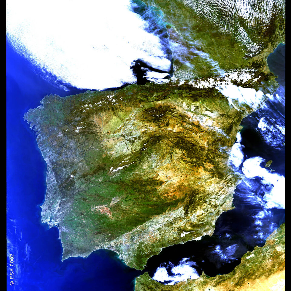 Spain - MERIS - 23 March 2002