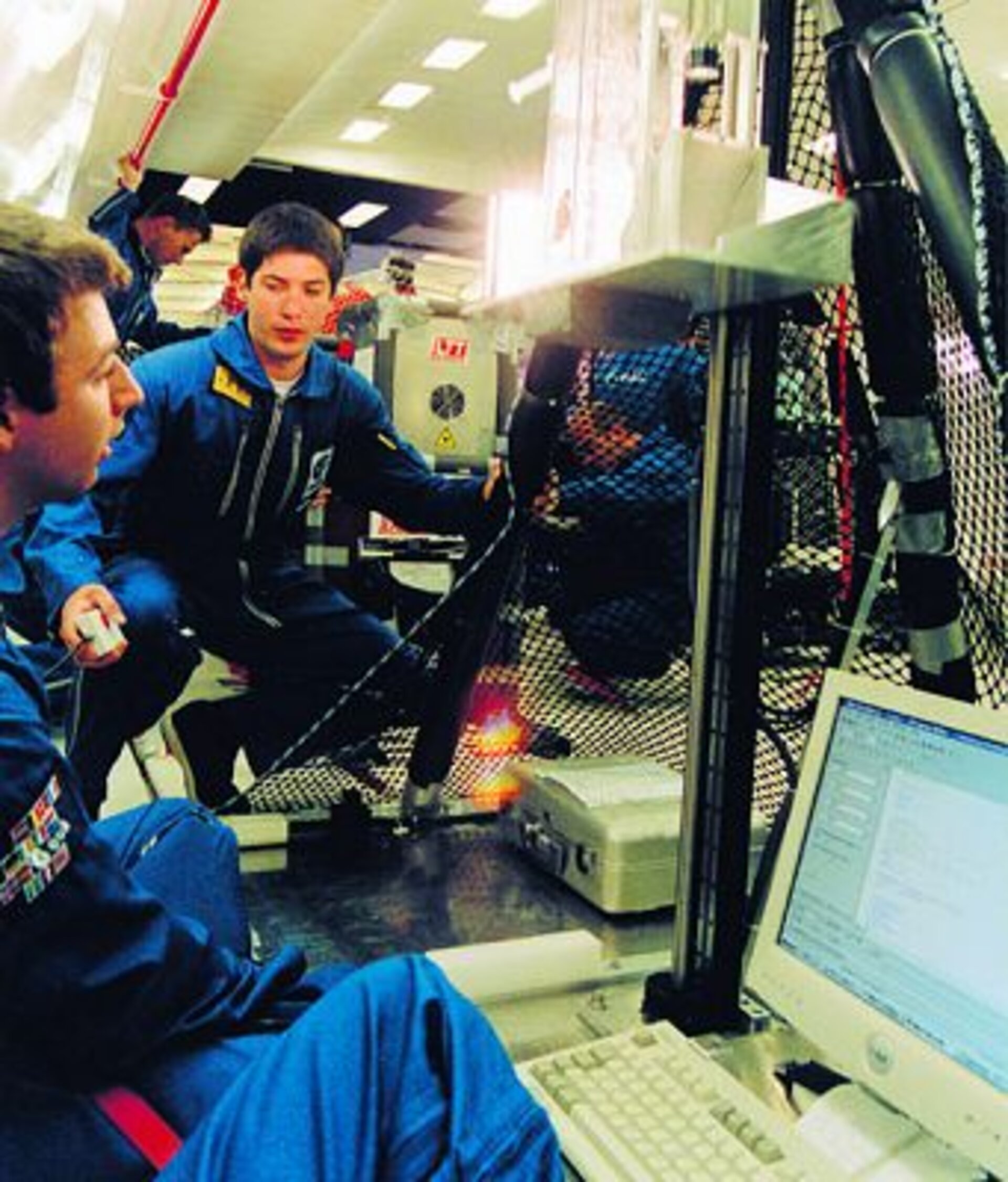 SUCCESS 1999 experiment during a parabolic flight