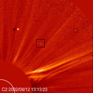 Comet C/2002 P3, also known as SOHO-500