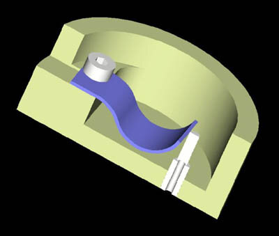 Schaltelement für Heliumtanks in kaltem Zustand