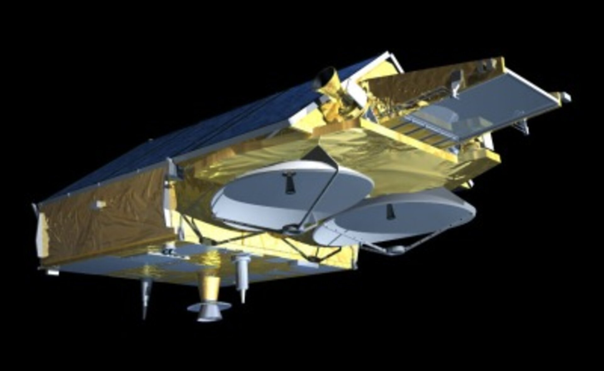 Concept illustration of the CryoSat satellite design