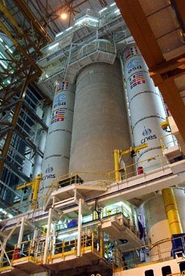 De volgende Ariane 5 wordt al klaargemaakt voor een lancering eind oktober