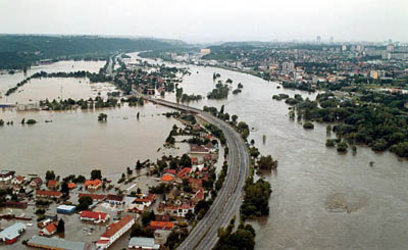 Hochwasser in der Tschechischen Republik