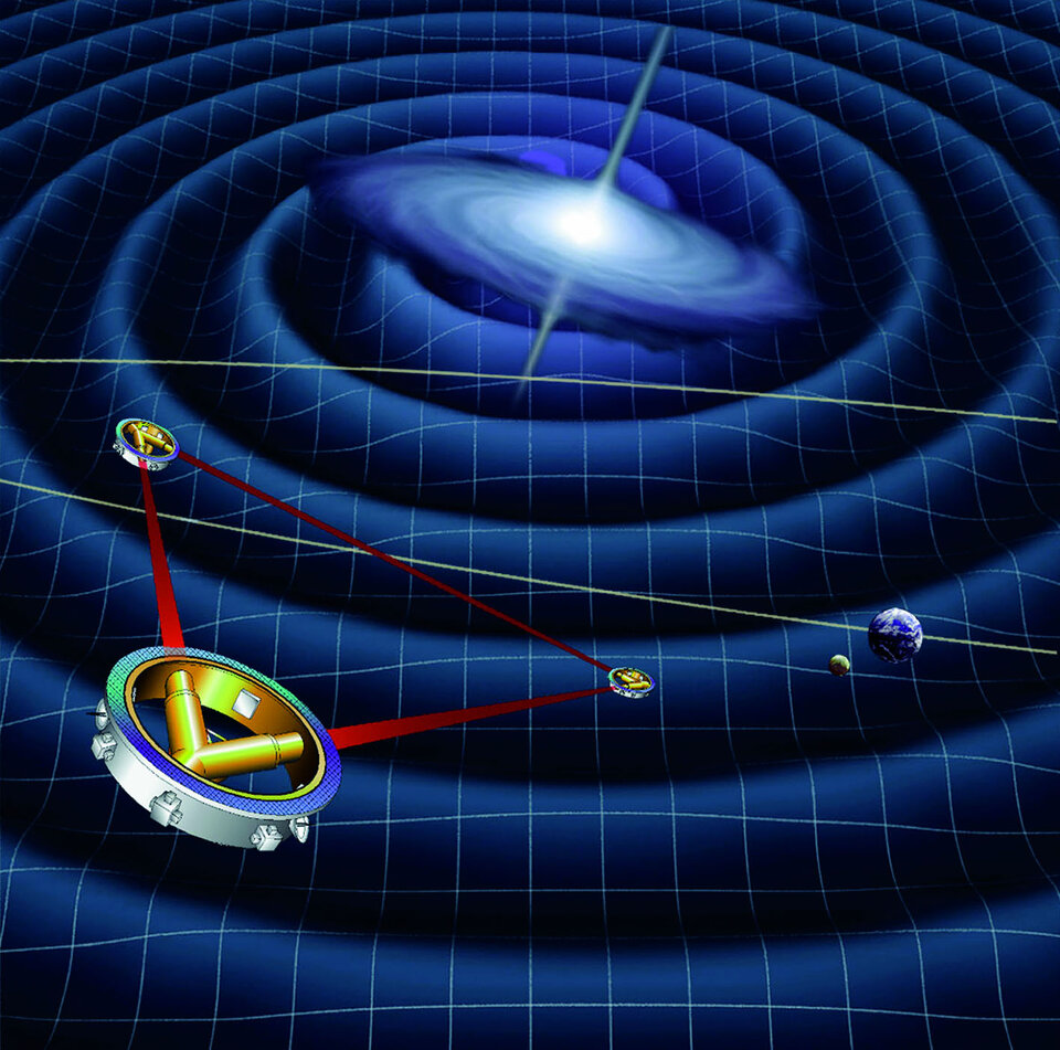 Buscando ondas gravitatorias con LISA