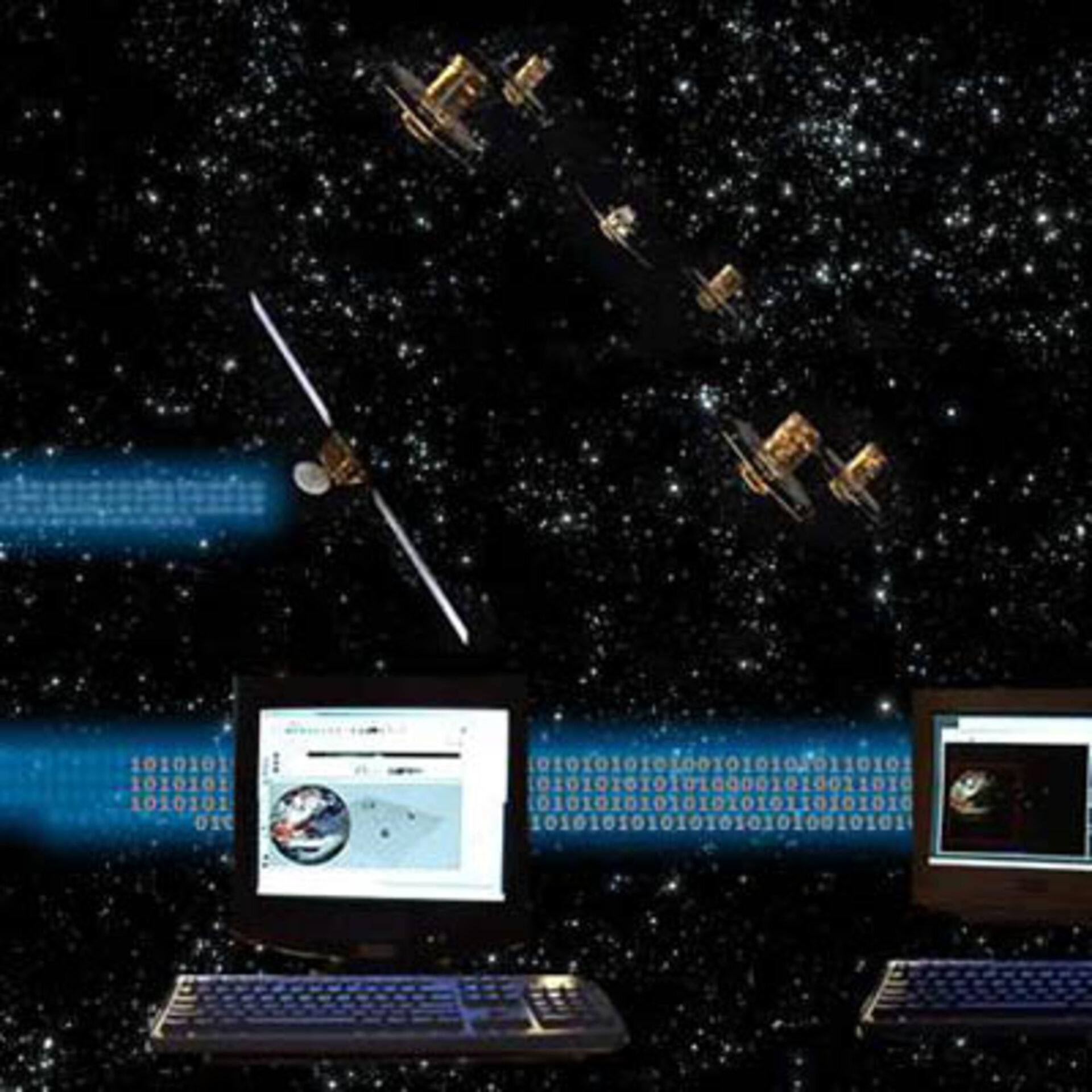 Integrated optics being developed for the Darwin mission may make Internet faster