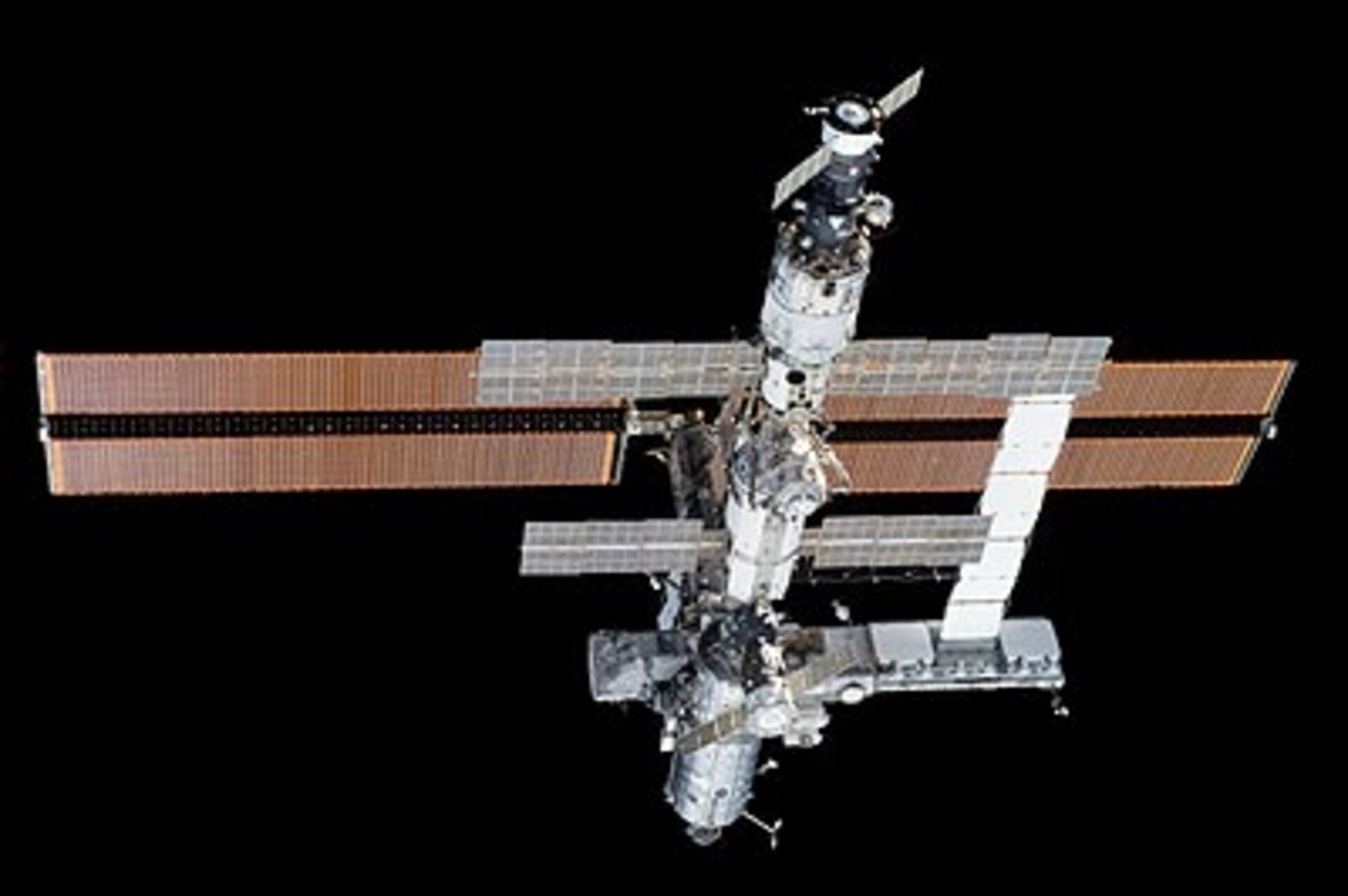 La plus récente image de la Station spatiale internationale