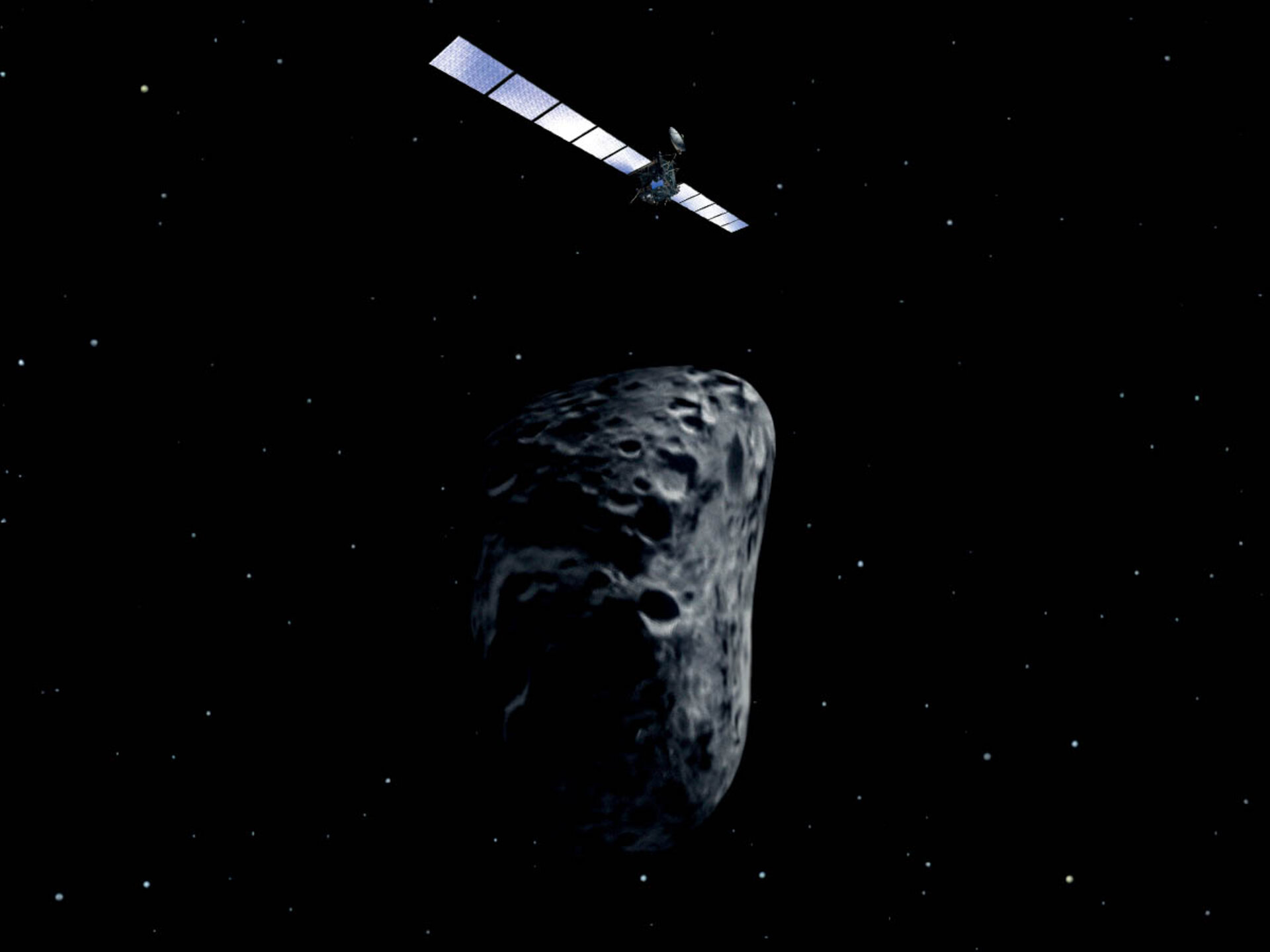 Otawara Flyby - The spacecraft goes into passive cruise mode on the way to asteroid Otawara