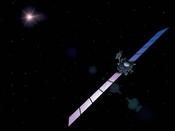 Rosetta’s deep-space journey