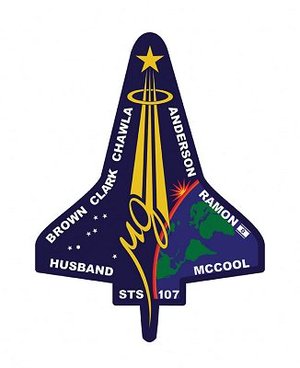 STS-107 mission patch