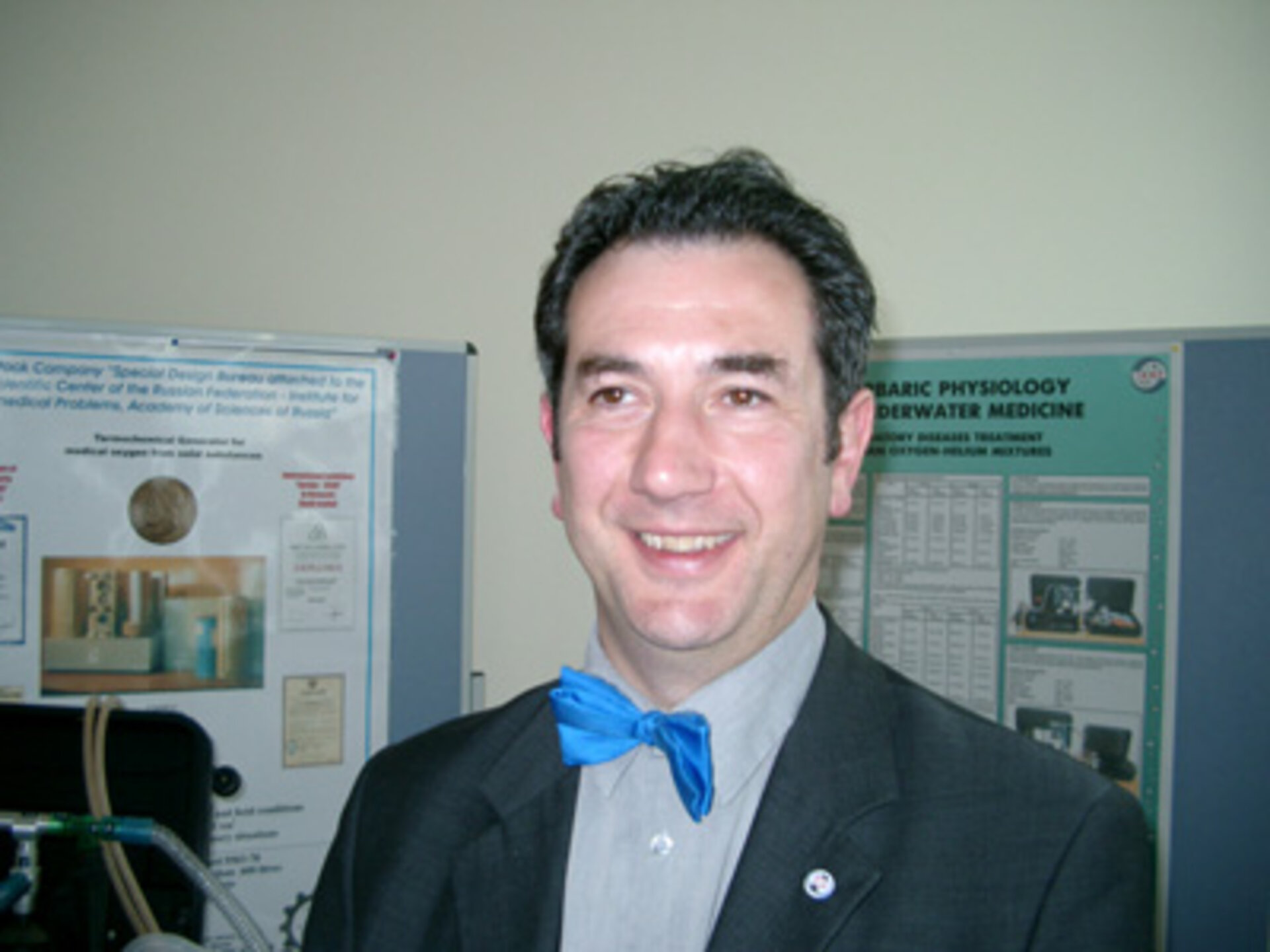 Marc Heppener, Leiter der ESA-Abteilung "Nutzung der ISS und Förderung der Schwerelosigkeitsforschung"