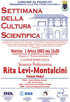 Science Week 2003 Poster