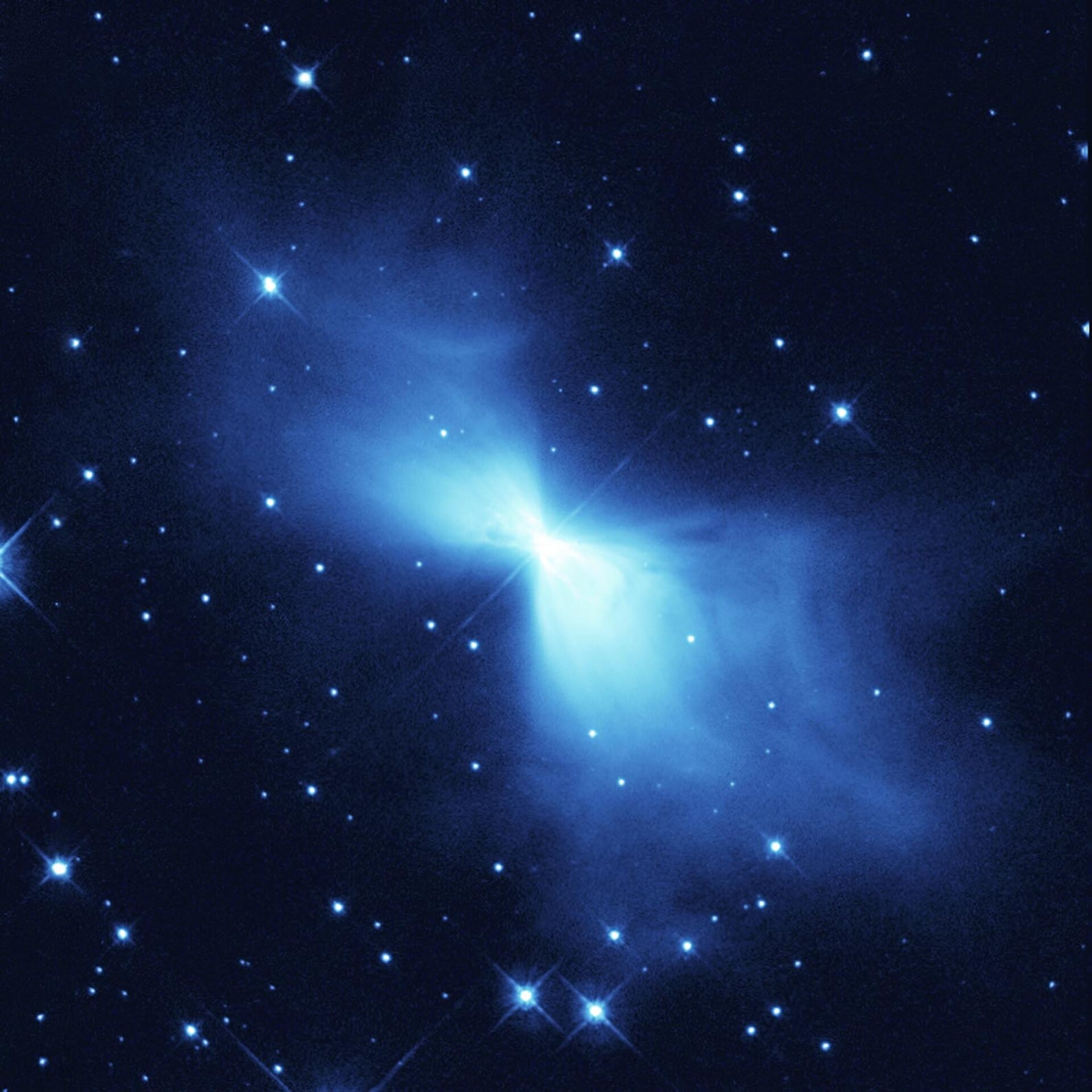 The Boomerang Nebula -  the coolest place in the Universe?