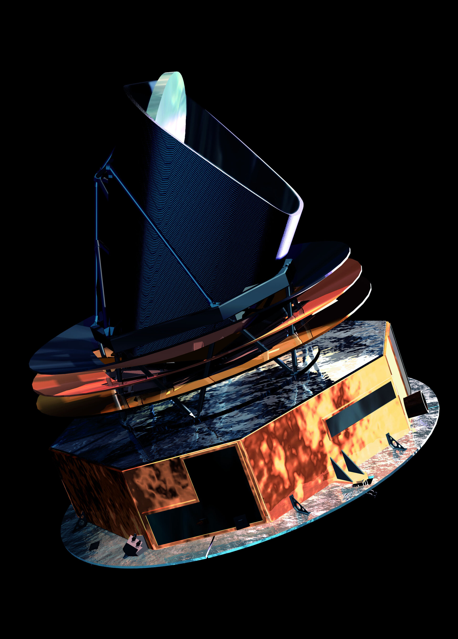 Artist's impression of Planck