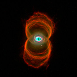 Hourglass Nebula, a planetary nebula