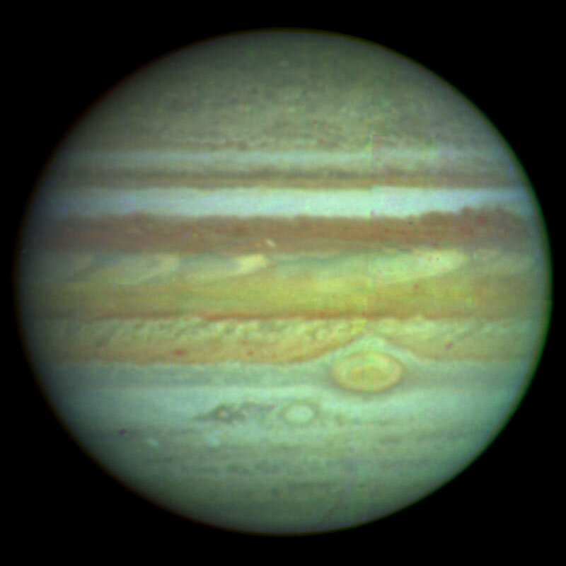 Reuzenplaneet Jupiter is de helderste in maart