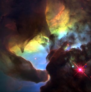 NGC 6523, Lagoon Nebula