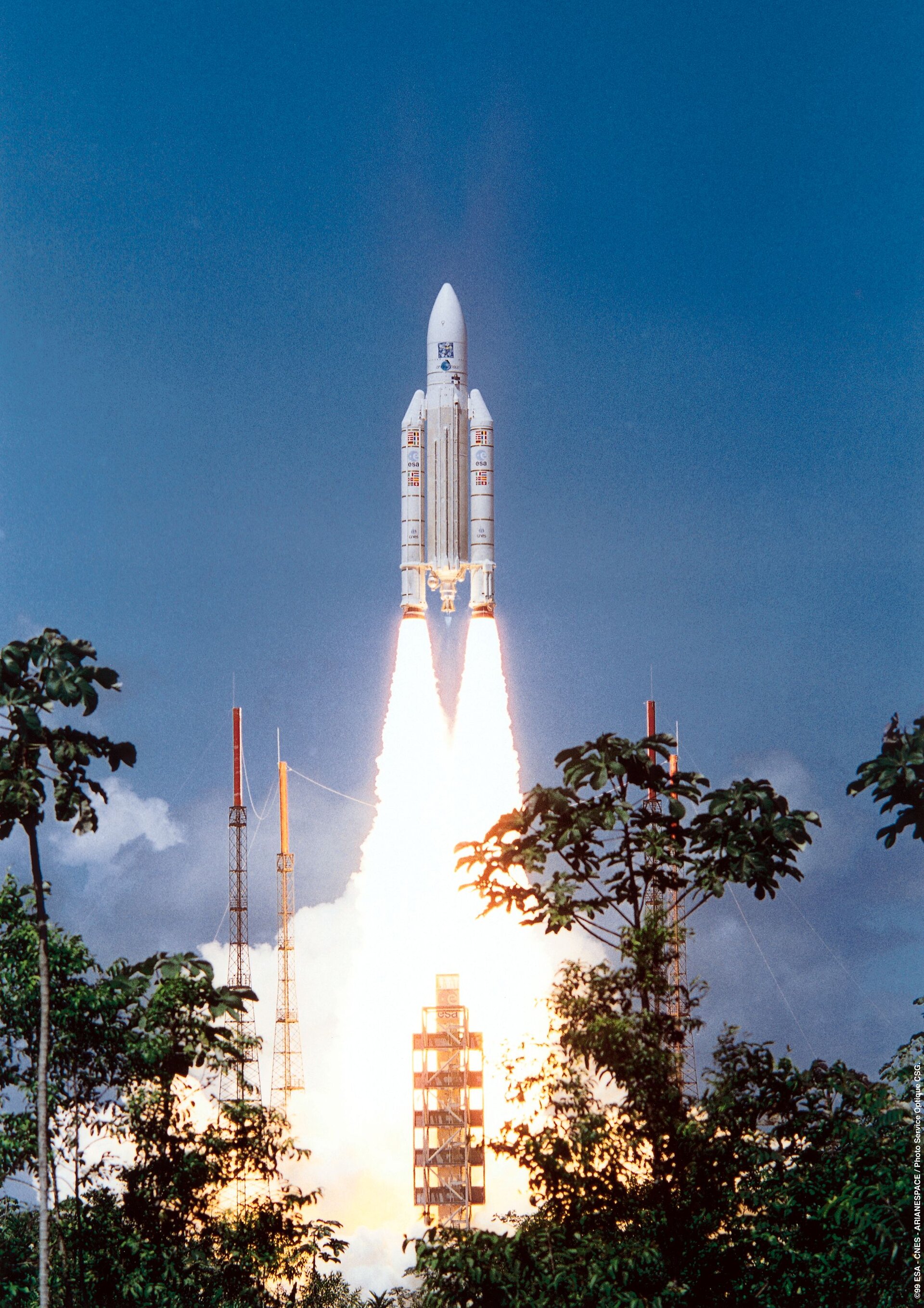 Un Ariane 5 in partenza