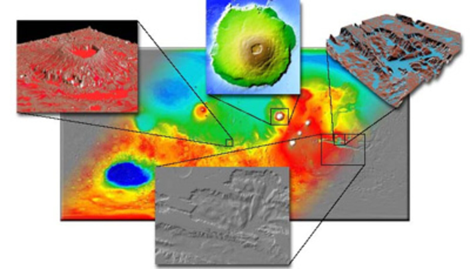TMIS: vielfältige Darstellung von Mars-Geländedaten