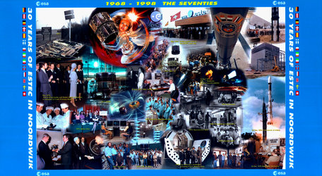 30 years of ESTEC, Photo montage