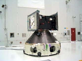 SMART-1 being mated to launch adapter