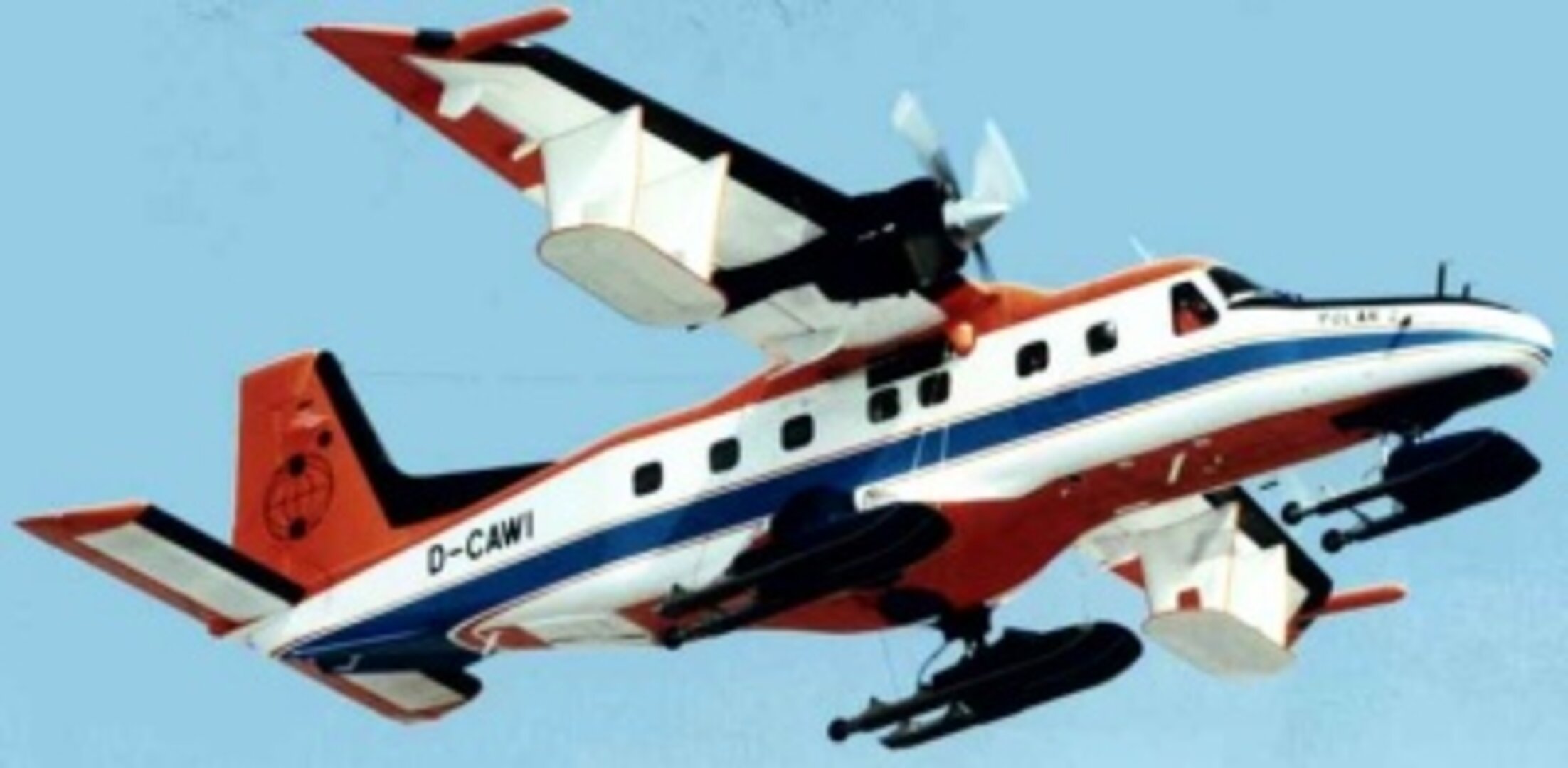 Aircraft carrying ASIRAS