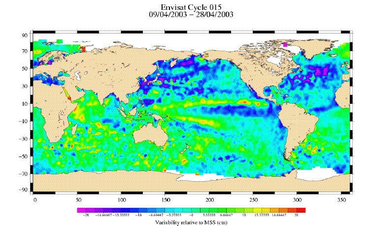 Measuring Sea Level Anomaly