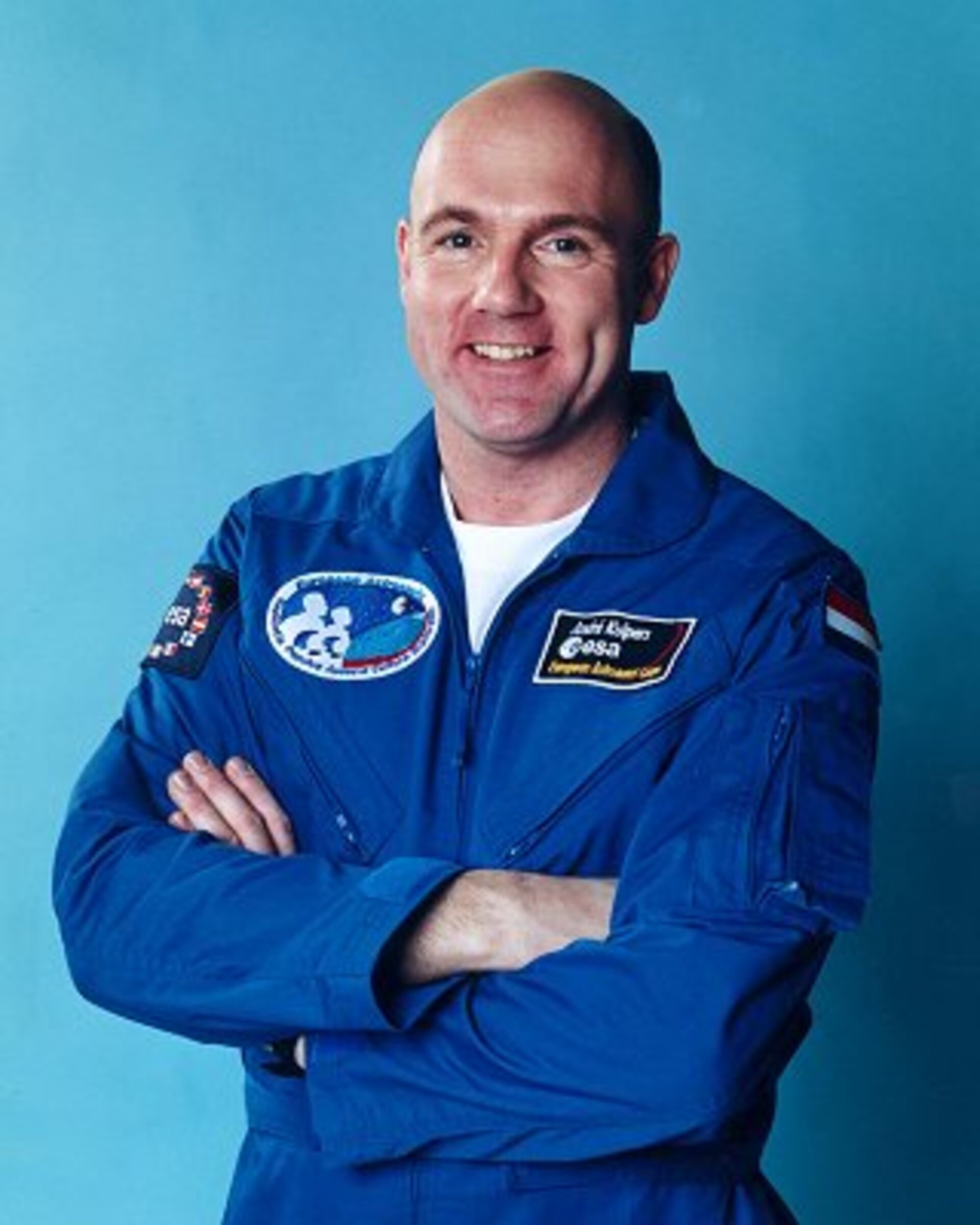 ESA-astronaut André Kuipers verzorgt op 10 oktober de officiële aftrap