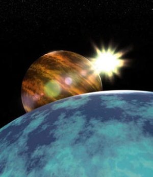 Life could arise in a wide variety of environments, for example on the satellite of a giant planet