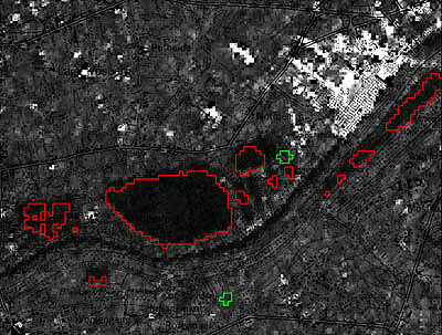 Envisat ASAR image acquired 2 January 2003