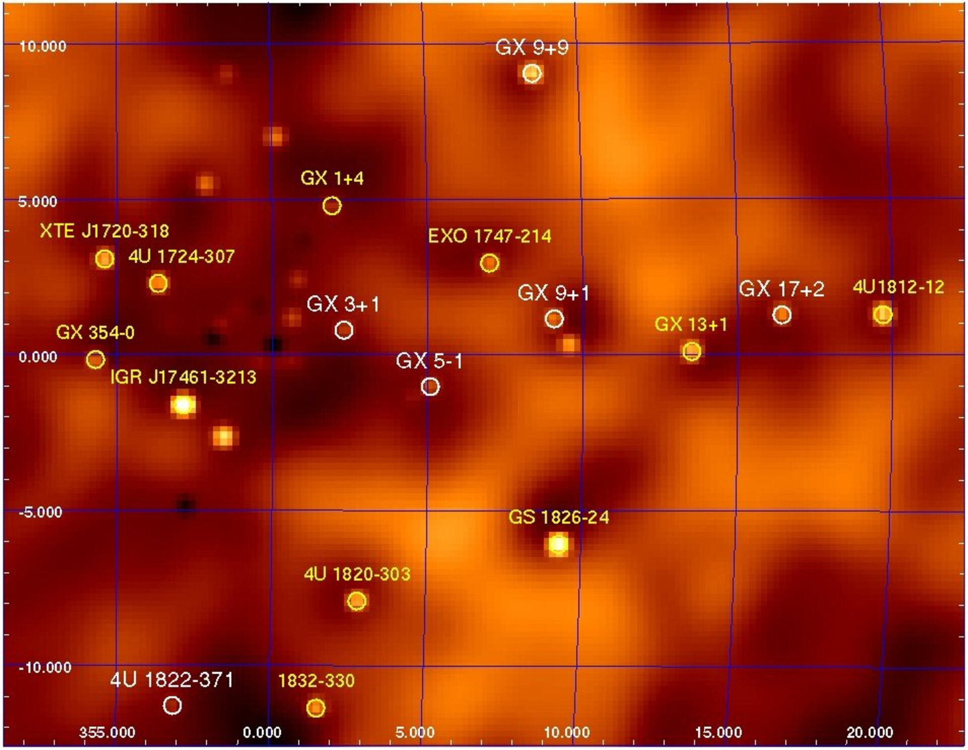 SPI image based on GCDE data of the Galactic Centre in the 40-100 keV band