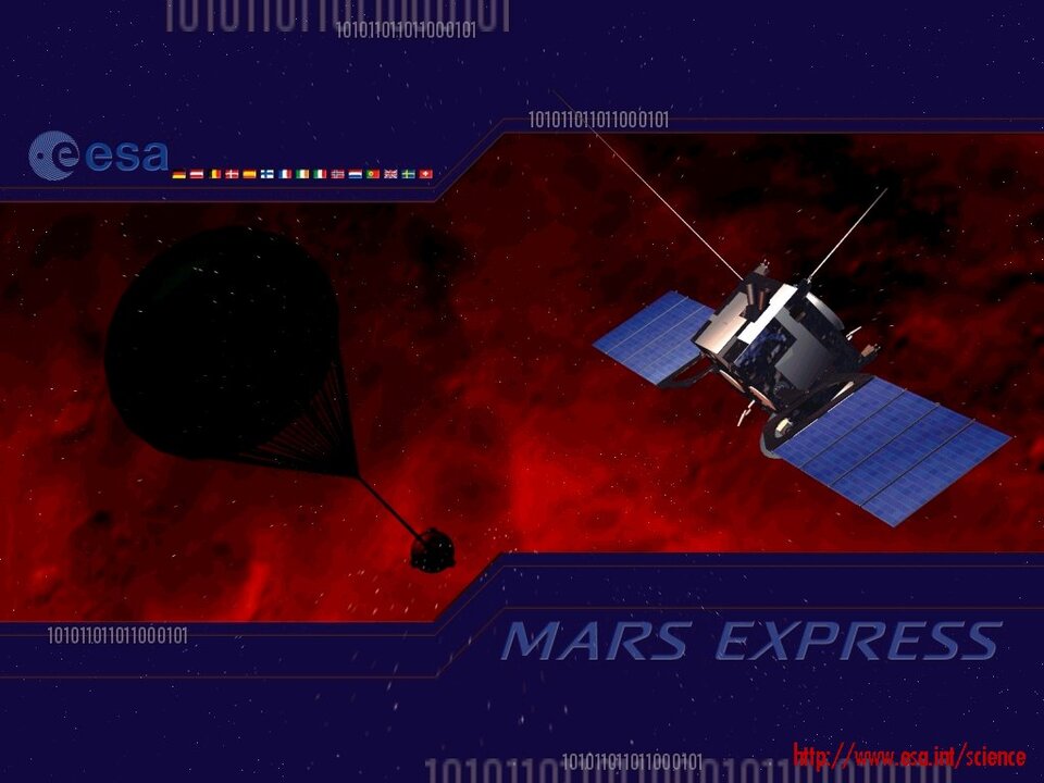 ESA:s rymdsond Mars Express visar nya bilder av vår röda grannplanet