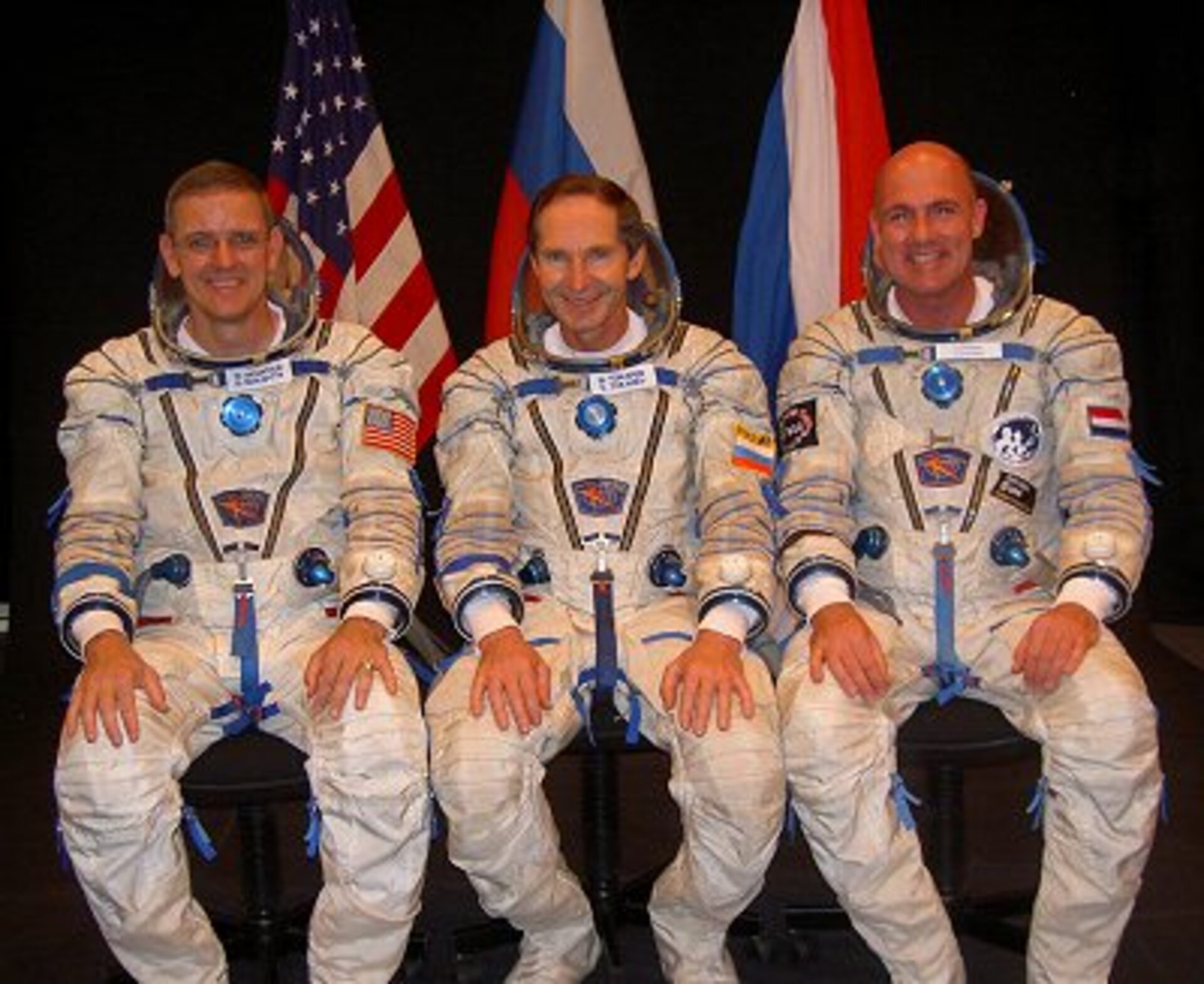 In April 2004, André Kuipers will fly with William McArthur and Valery Tokarev