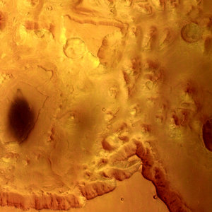 Valles Marineris - HRSC image 14 January 2004
