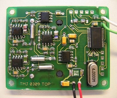 Mouse Telemeter electronic circuitry