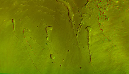 HRSC 3D image of Ascraeus Mons