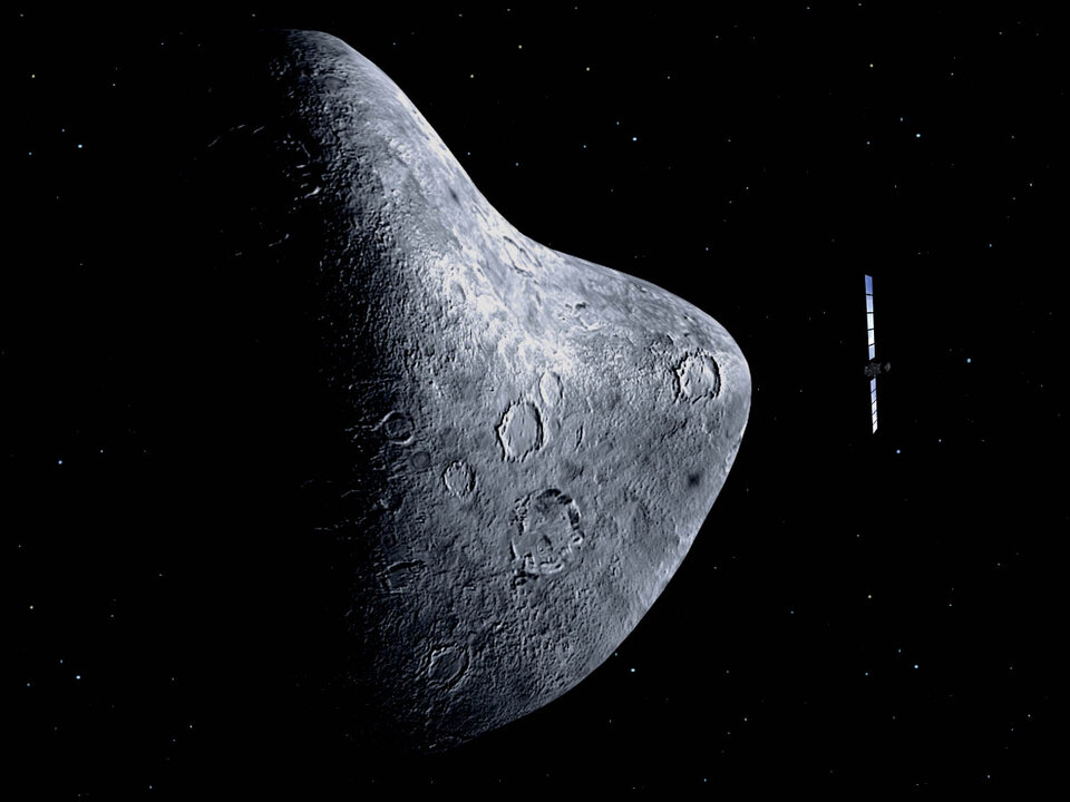 Rosetta zal een rendez-vous hebben met twee planetoïden