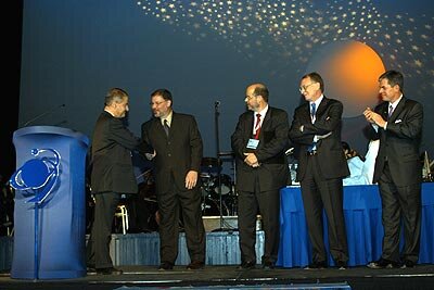 Presentation of Space Achievement Award