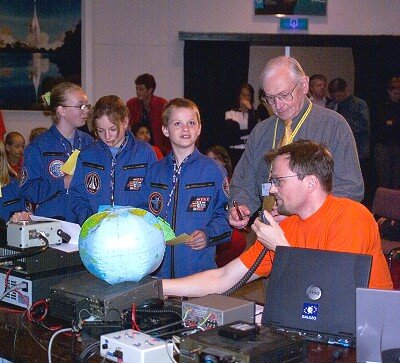 ‘Hallo, hier André Kuipers vanuit het ISS, ik ben er klaar voor.’
