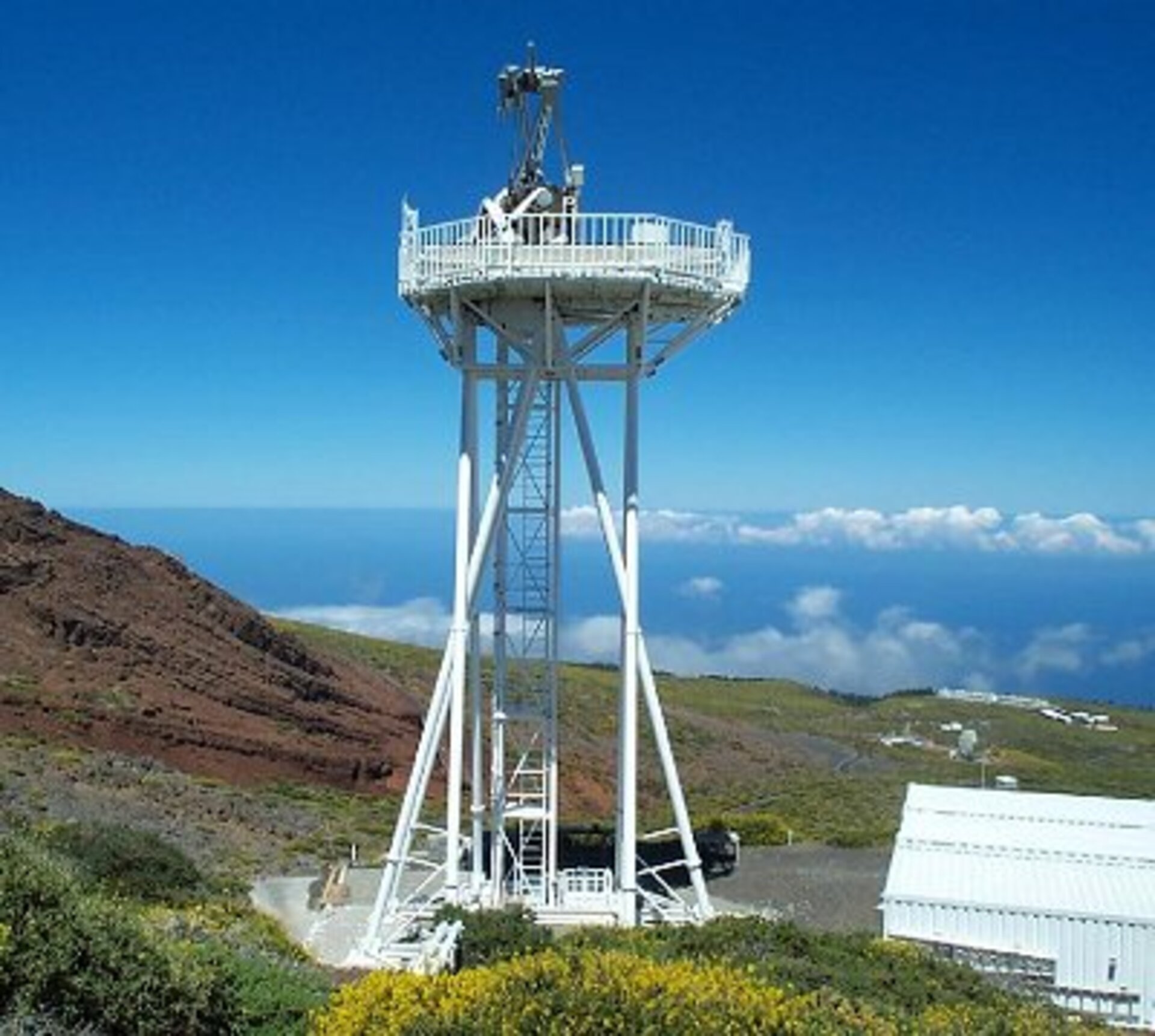 De sterrenwacht van La Palma