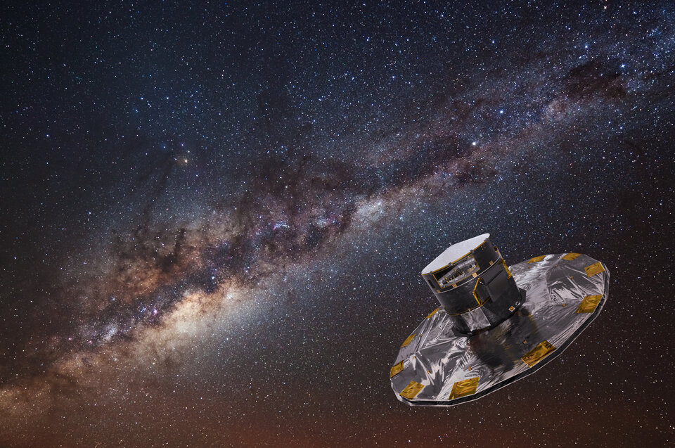 Gaia soll die bisher genaueste Karte unserer Milchstraße erstellen