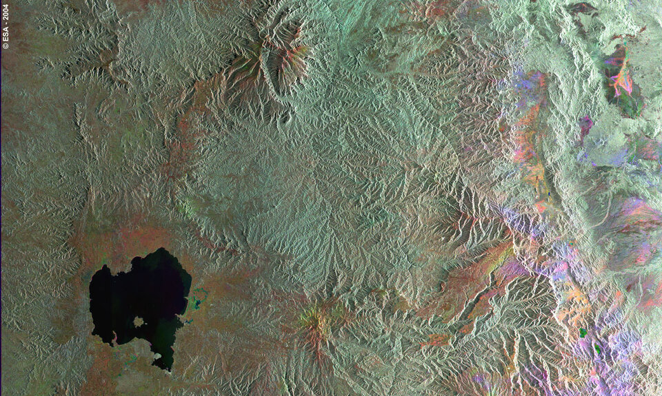 ASAR image of Lake Tana in Ethiopia
