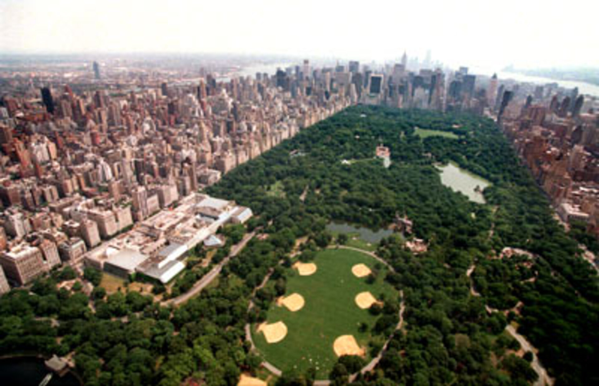 Looking south from Central Park