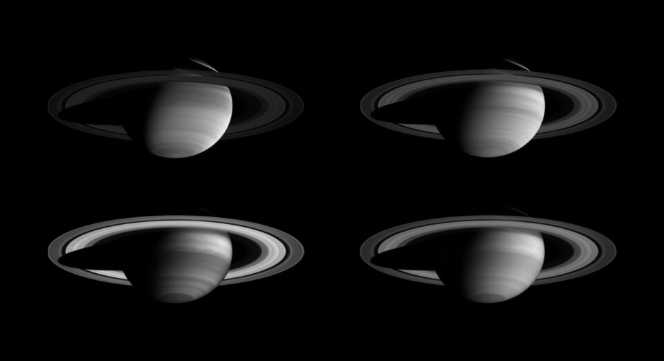Quattro finestre su Saturno