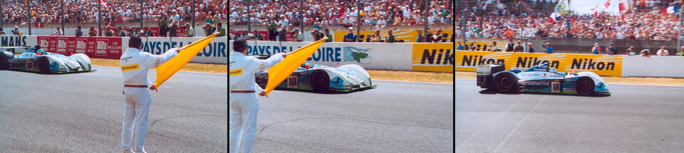 La Pescarolo Sport n°8 termine les « 24 heures du Mans 2004 » en 4e position.